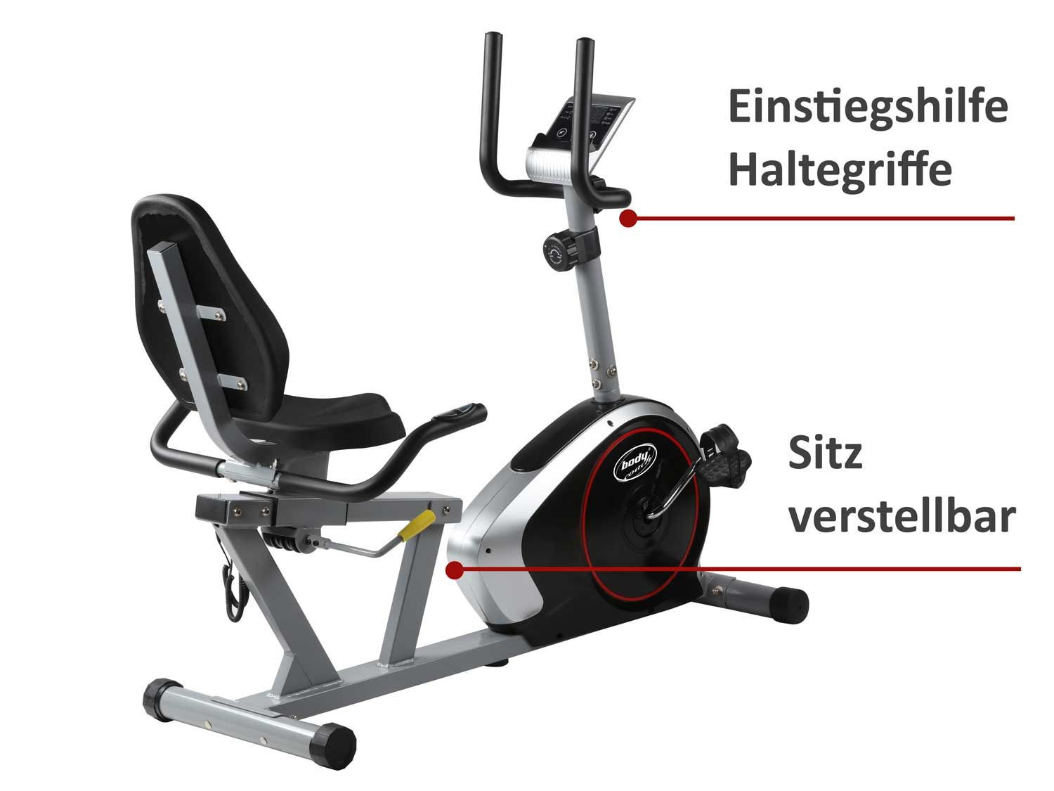 body coach Sitz-/Liege-Heimtrainer Magnetic | LIDL