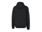 Schwarzer Hoodie von hinten gesehen