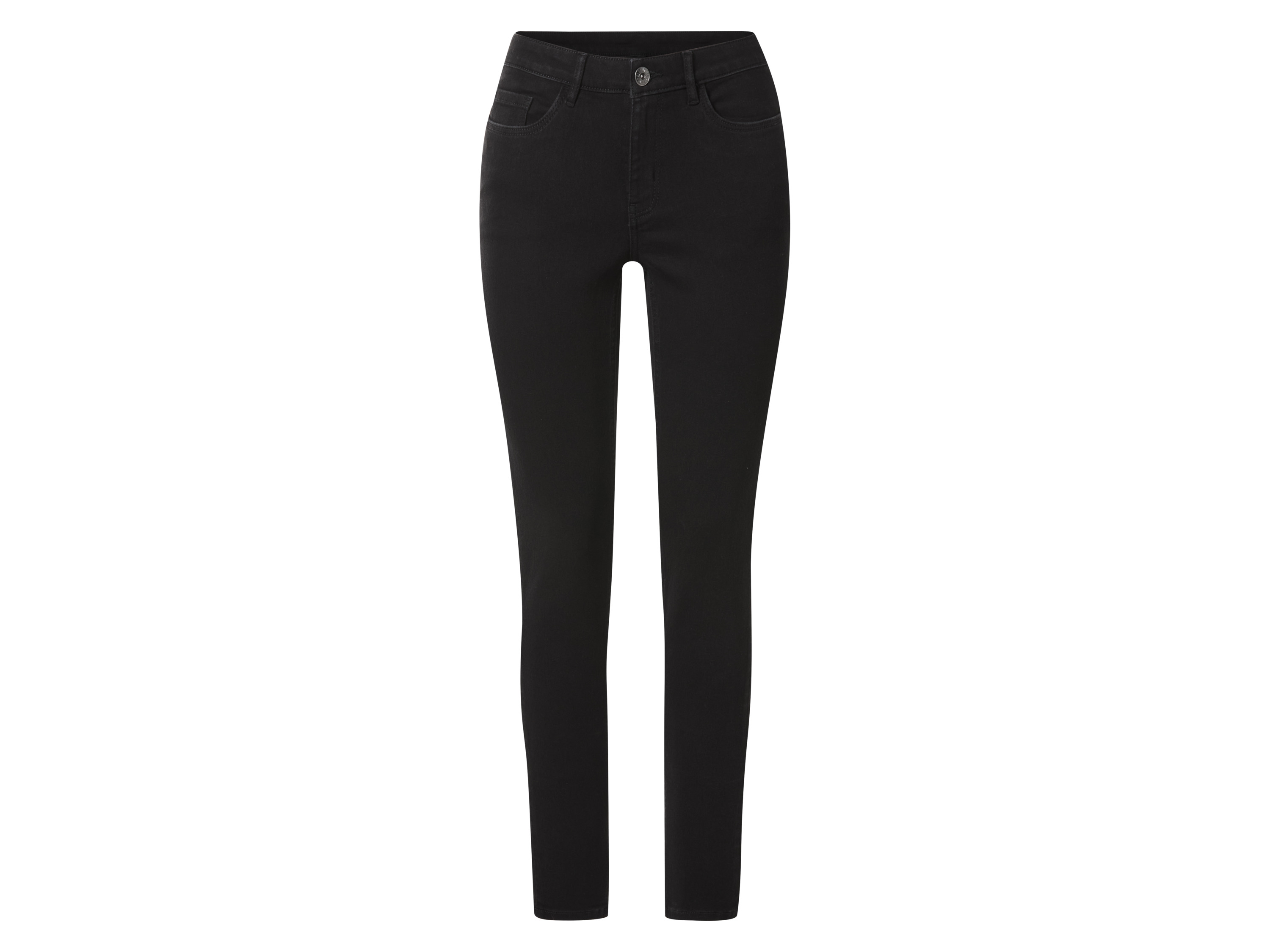 ESMARA® Damen Jeans Super Skinny Fit (Schwarz, 36)