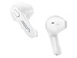 Weiße Philips Wireless Kopfhörer.