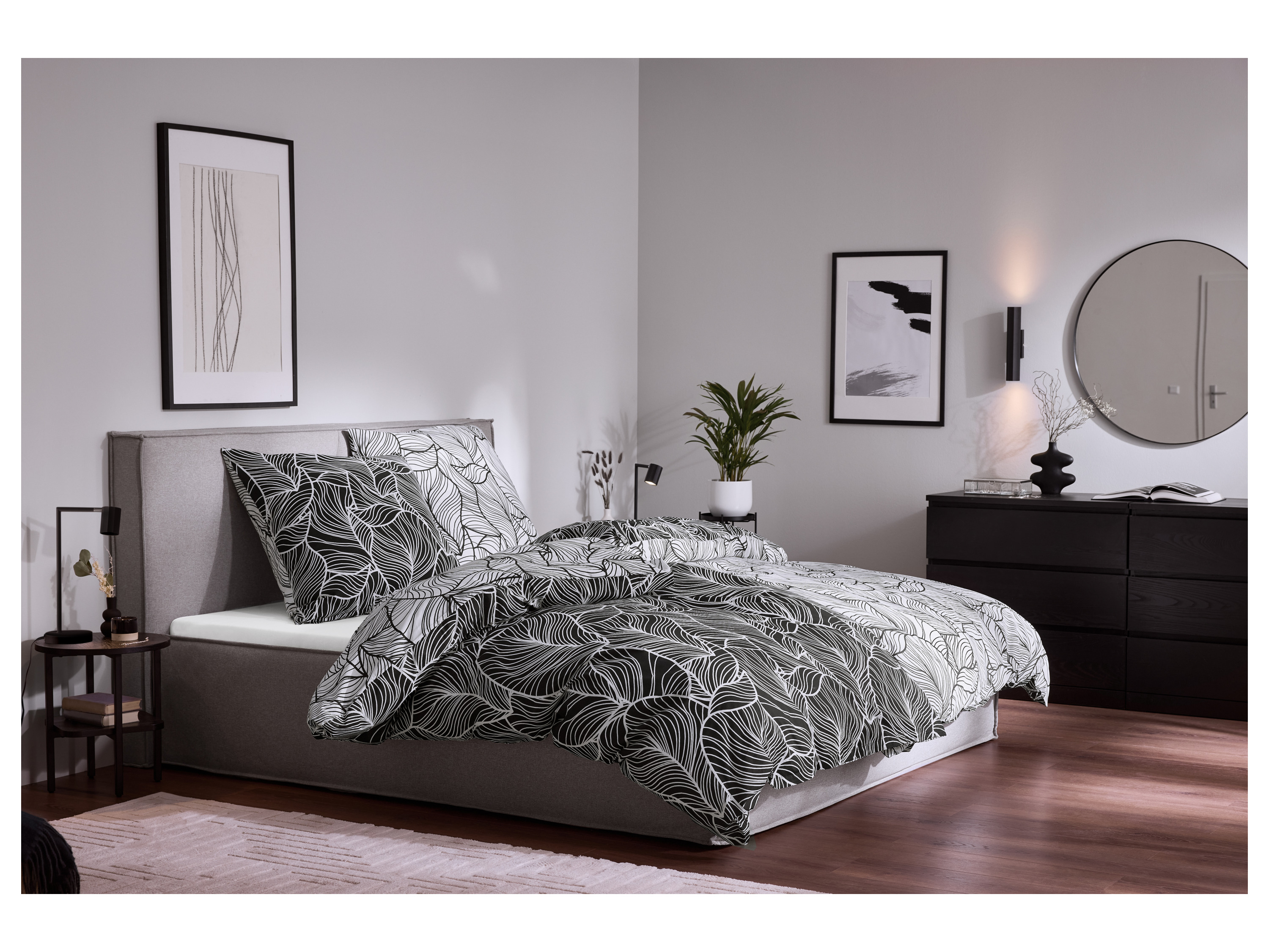 Thumbnail - LIVARNO® Spannbettlaken Jersey, 180-200 x 200 cm (Weiß)""