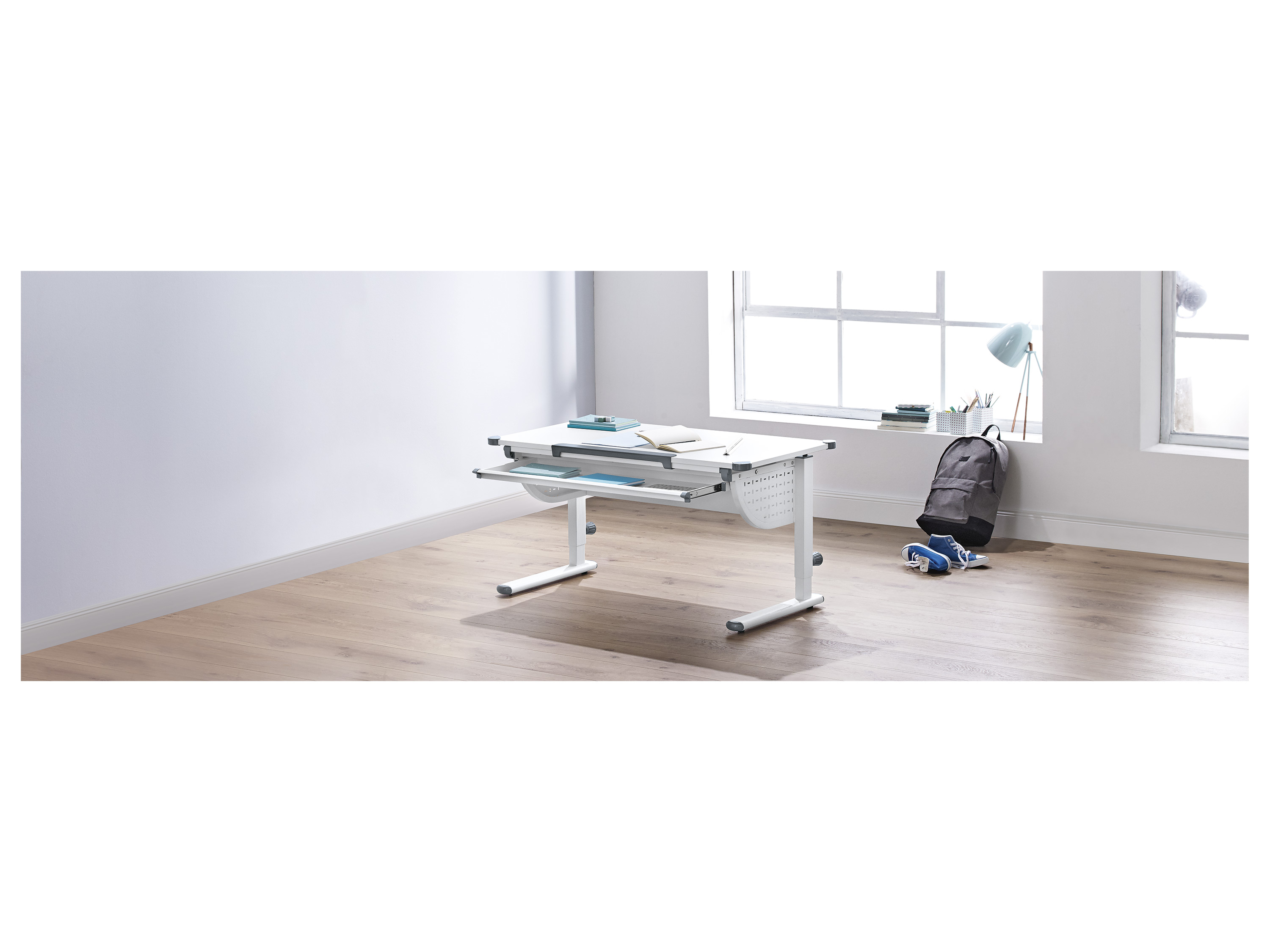 Thumbnail - LIVARNO home Schreibtisch Schüler / Kinder, höhenverstellbar