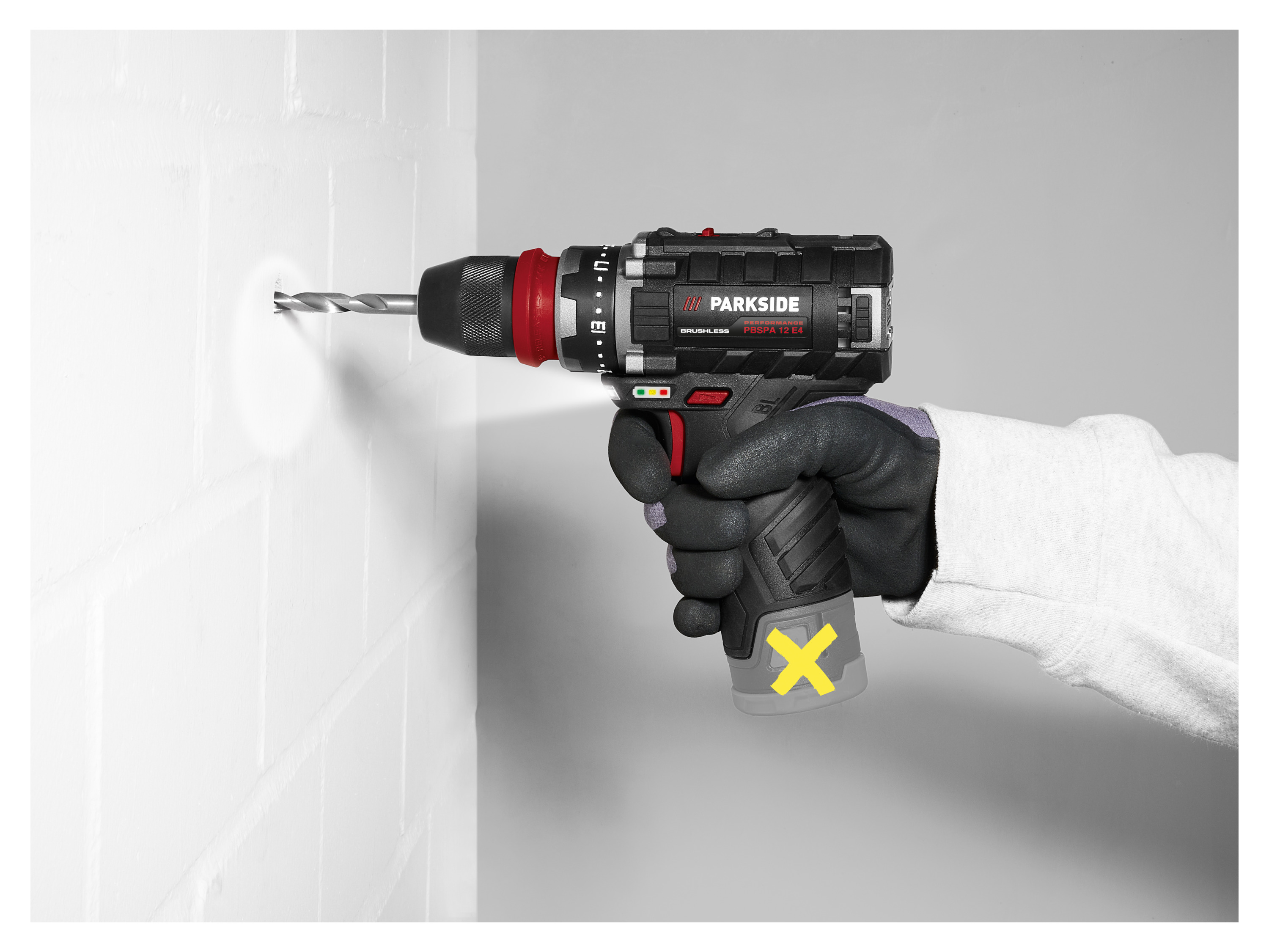 Thumbnail - PARKSIDE PERFORMANCE® 12 V Akku-Bohrschrauber »PBSPA 12 D4«, ohne Akku und Ladegerät