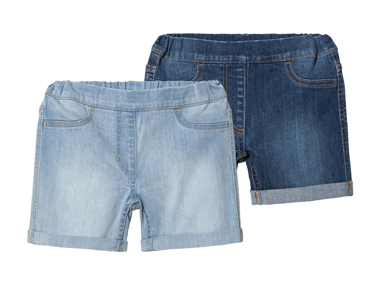 lupilu® Kleinkinder Denimshorts (Blau, 122/128) | 04335633057470