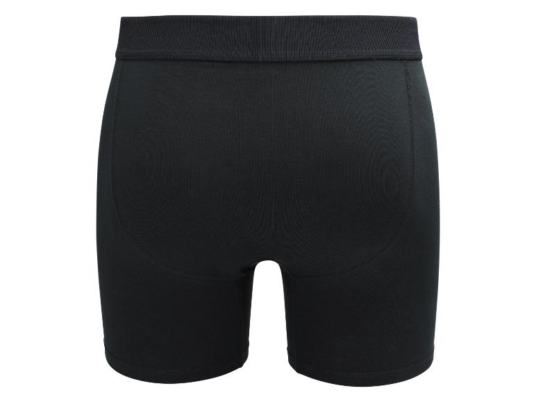 Schwarze Boxershorts, Rückansicht