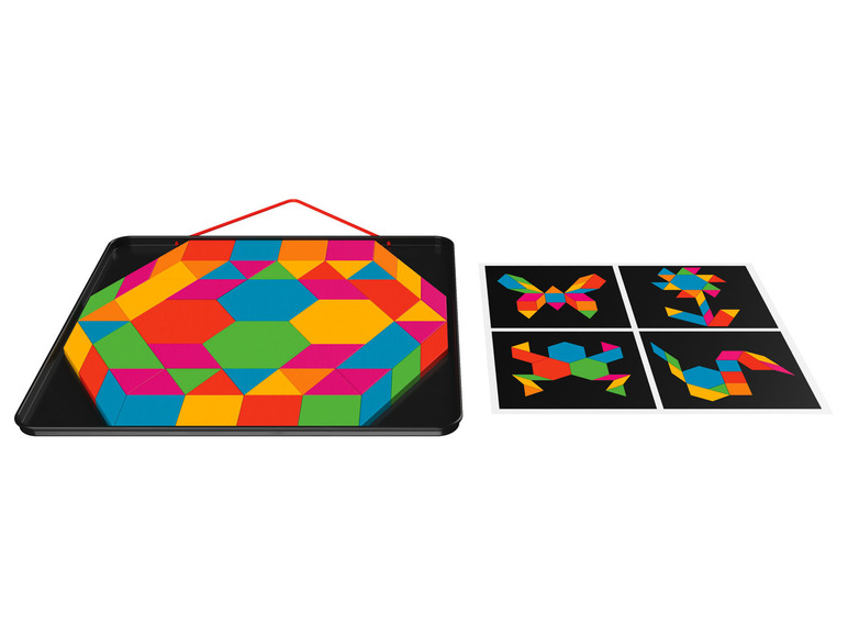 Gehe zu Vollbildansicht: Playtive Kreative Magnetformen-Tafel, mit Aufhängung - Bild 8