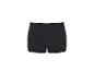 Schwarze Herren-Boxershorts, Vorderansicht.