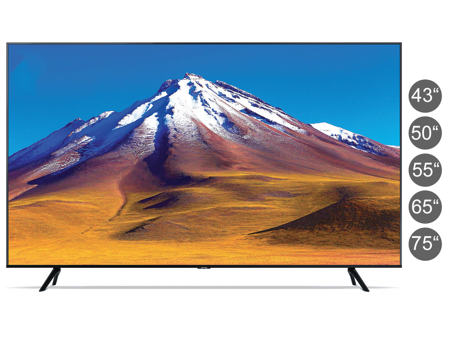 SAMSUNG Fernseher Crystal UHD 4K, Smart TV GU TU6979UXZG