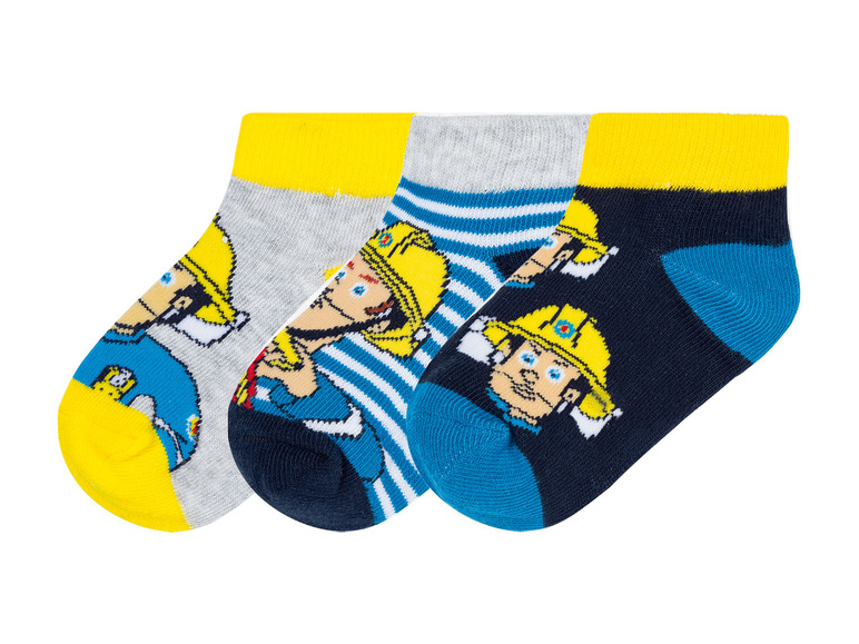 Gehe zu Vollbildansicht: Kleinkinder / Kinder Jungen Sneakersocken, 3 Paar, mit Baumwolle - Bild 28