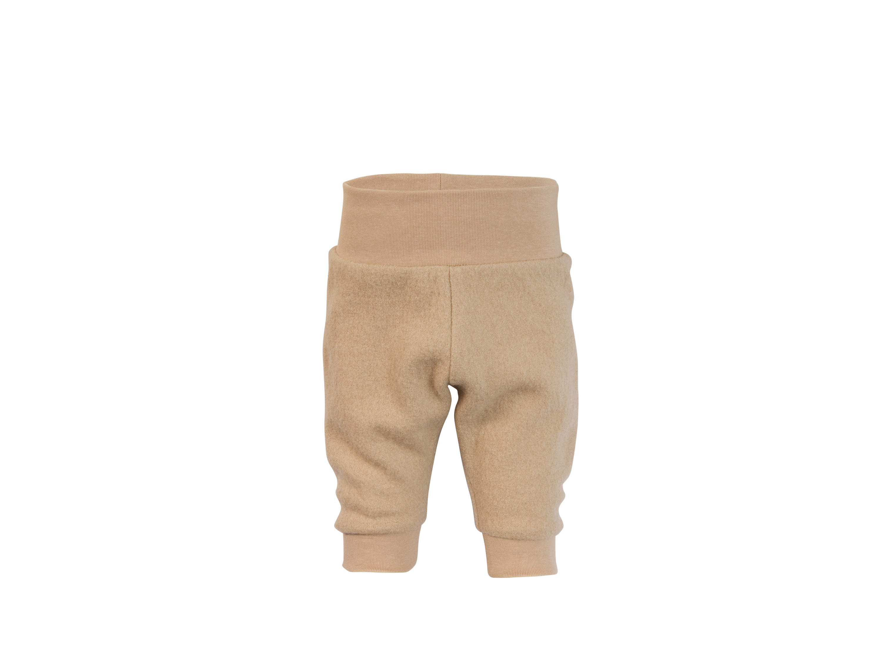 LUPILU® Premium Baby Wollwalk-Hose (Beige, 50/56)