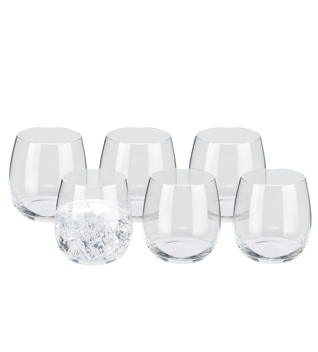 SILVERCREST® Sektgläser / Weißweingläser / Wassergläser / Rotweingläser, 6-teilig (Wasserglas) – Bild 3 von 4