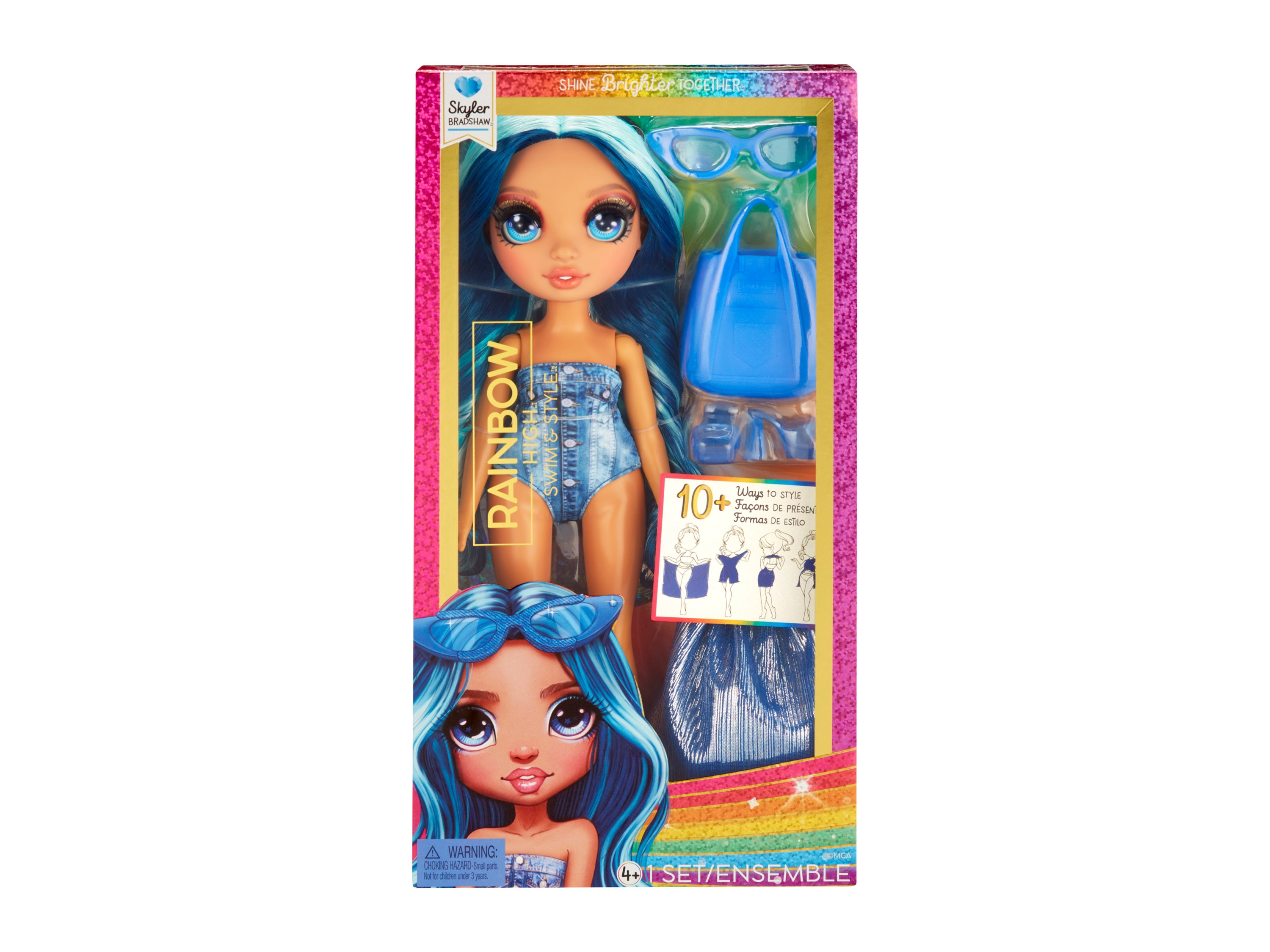 RAINBOW HIGH Swim and Style (Blue)