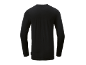 Rückseite eines schwarzen Herren-Langarmshirts