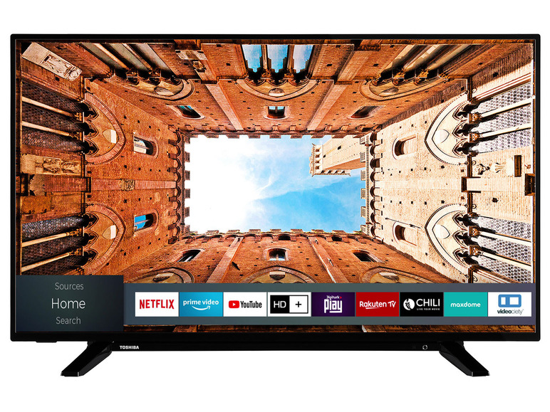 Gehe zu Vollbildansicht: TOSHIBA 43U2063DAQ 43 Zoll Fernseher (Smart TV, 4K UHD mit Dolby Vision HDR / HDR10 + HLG, Triple-Tuner, HD+) - Bild 1