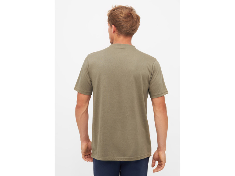 Gehe zu Vollbildansicht: BENCH Herren T Shirt, Slim Fit, aus reiner Baumwolle - Bild 4