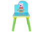 Ein Kinderstuhl aus Holz mit Peppa Pig Motiv.