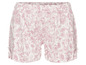Rosa Shorts mit Blumenmuster