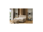 LIVARNO 7-Zonen-Taschenfederkernmatratze Royal Support in einem modernen Schlafzimmer
