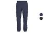 Herren-Cargohose in Marineblau mit Seitentaschen und elastischem Bund.
