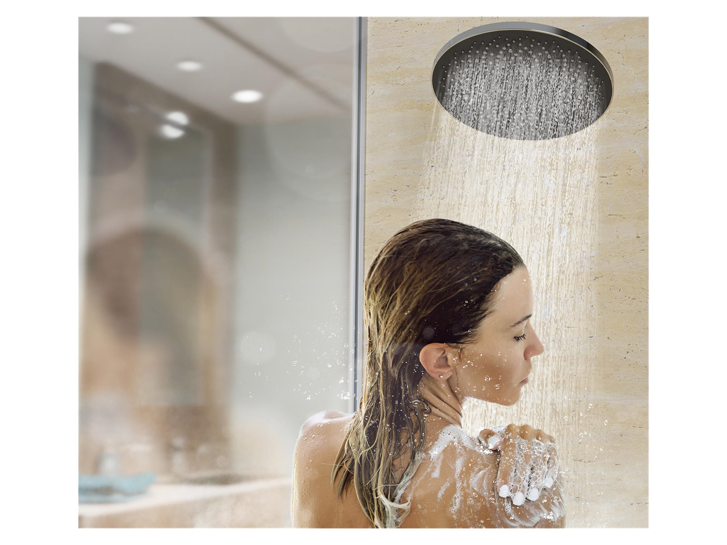 Thumbnail - Schütte Kopfbrause CAPRI (Chrom)