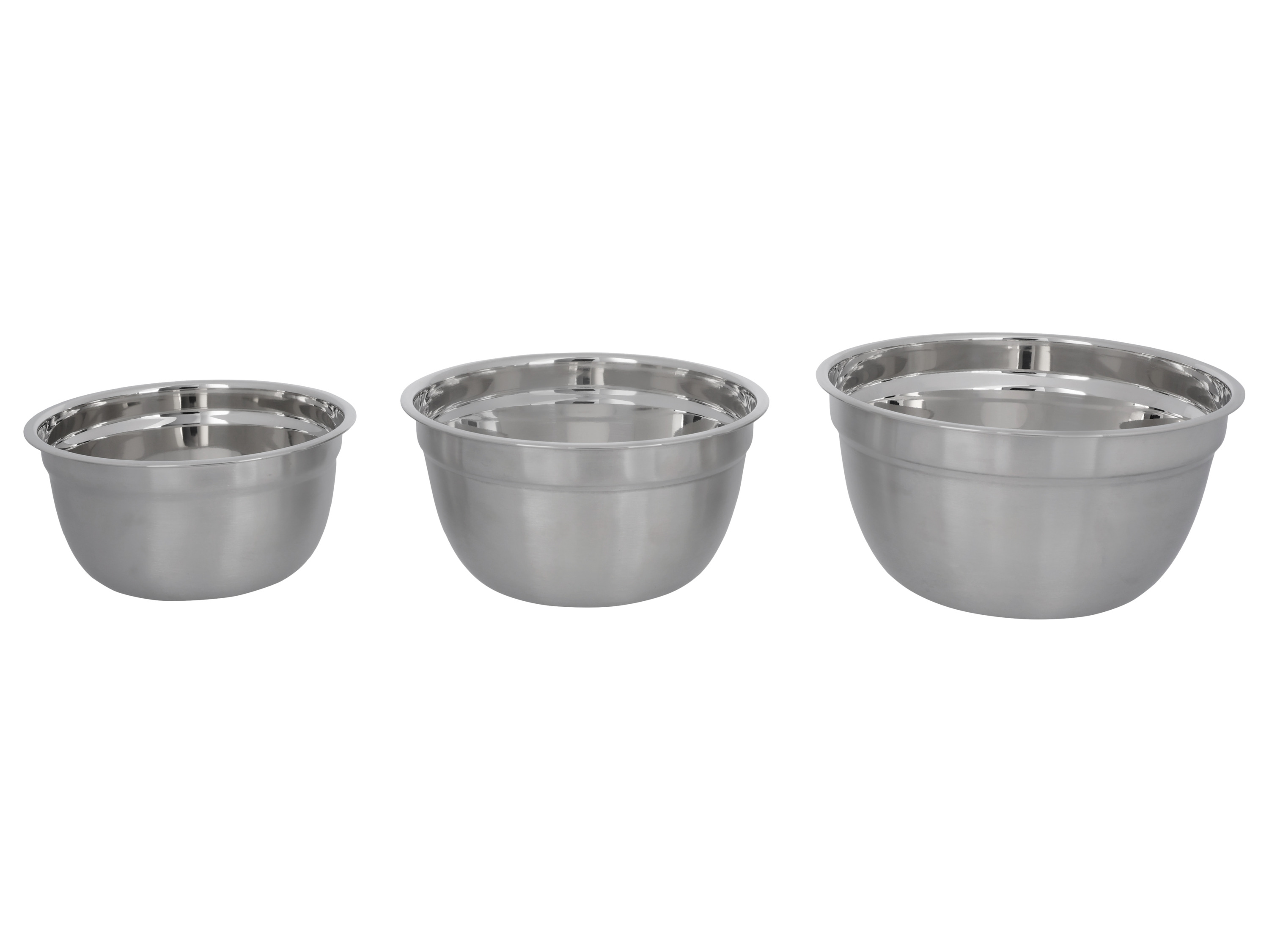 Thumbnail - SILVERCREST® Edelstahl-Schüsselset, 3 Stück