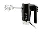 Schwarzer Handmixer mit Metallbesen und der Aufschrift „1973“.