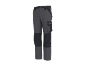 Grau-schwarze Herren-Arbeitshose mit Taschen