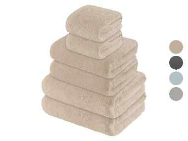 LIVARNO home Frottier-Set, 6-teilig