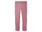 Einfarbige rosa Kinderleggings