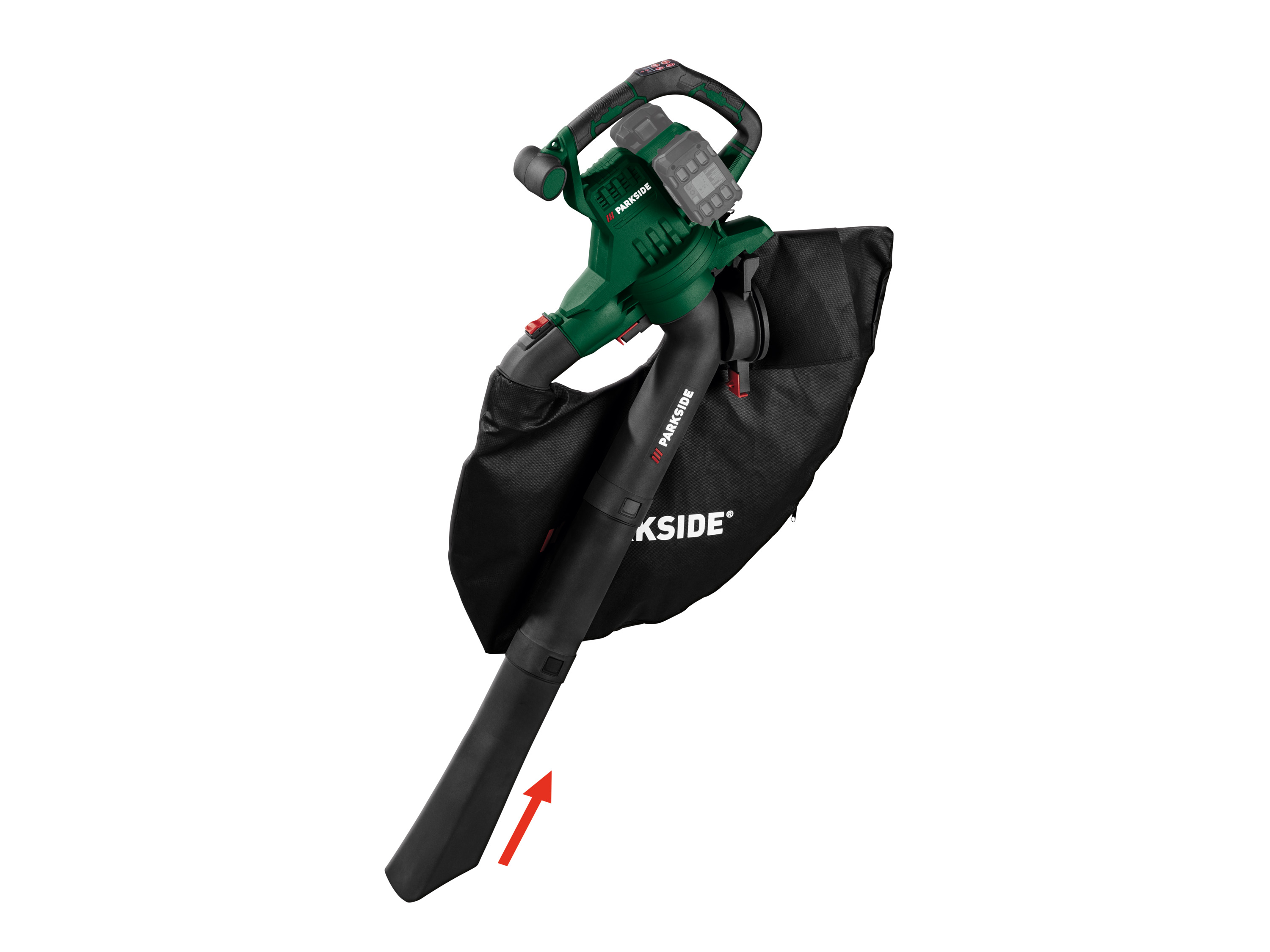 PARKSIDE® 40 V Akku-Laubsauger/-bläser »PLSA D3«, ohne Akkus – ohne Ladegerät – Bild 4 von 4