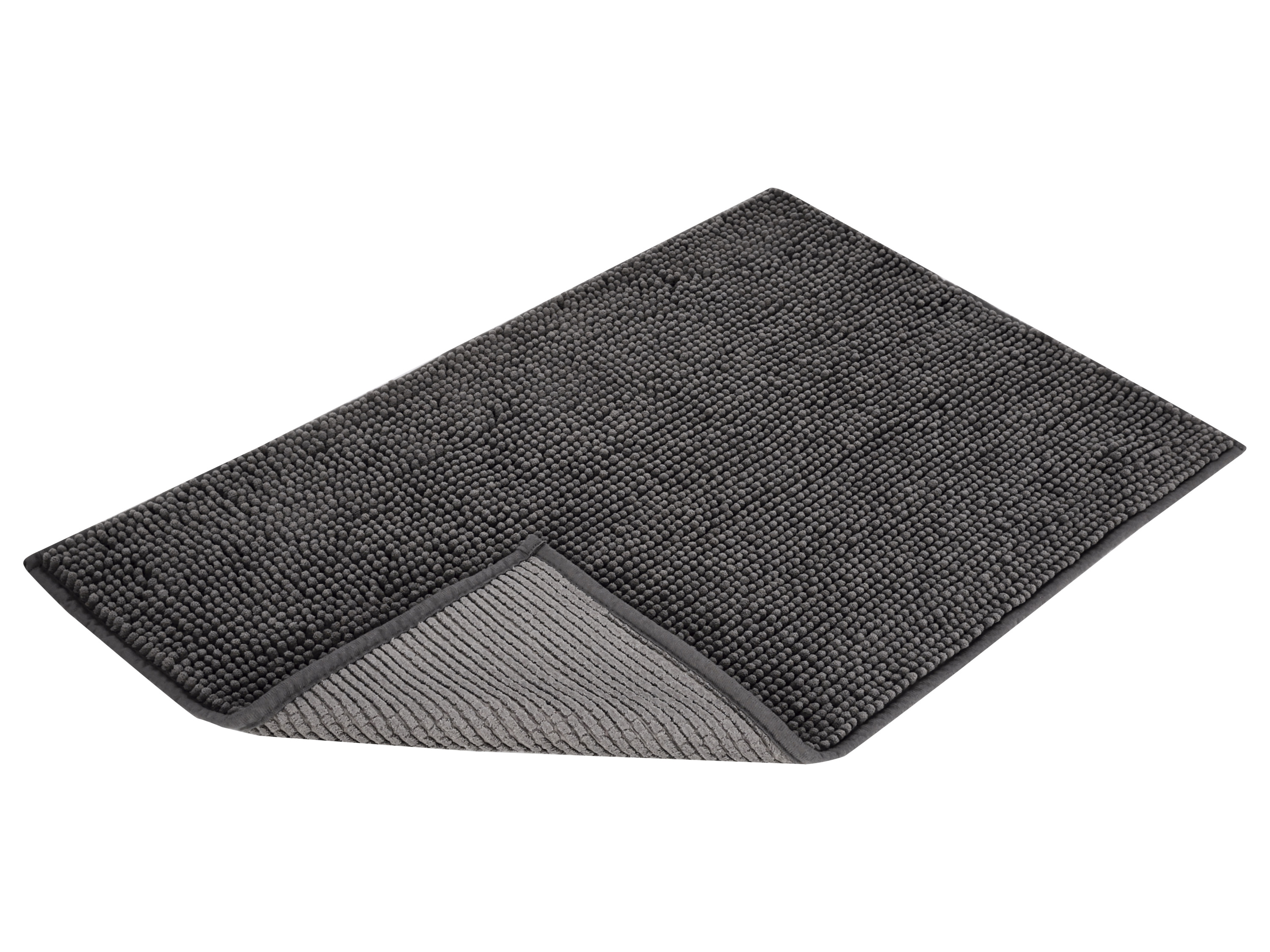 Thumbnail - LIVARNO® Badematte Chenille Basic 50x80cm (Anthrazit)