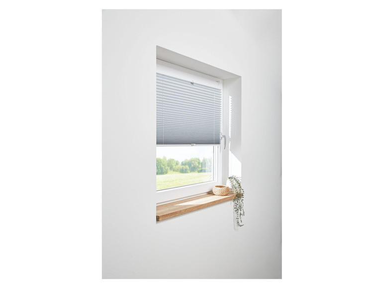 Gehe zu Vollbildansicht: Livarno Home Thermo-Plissee Rollo, für Fenster, B 60/80/100 x H 130 cm - Bild 16