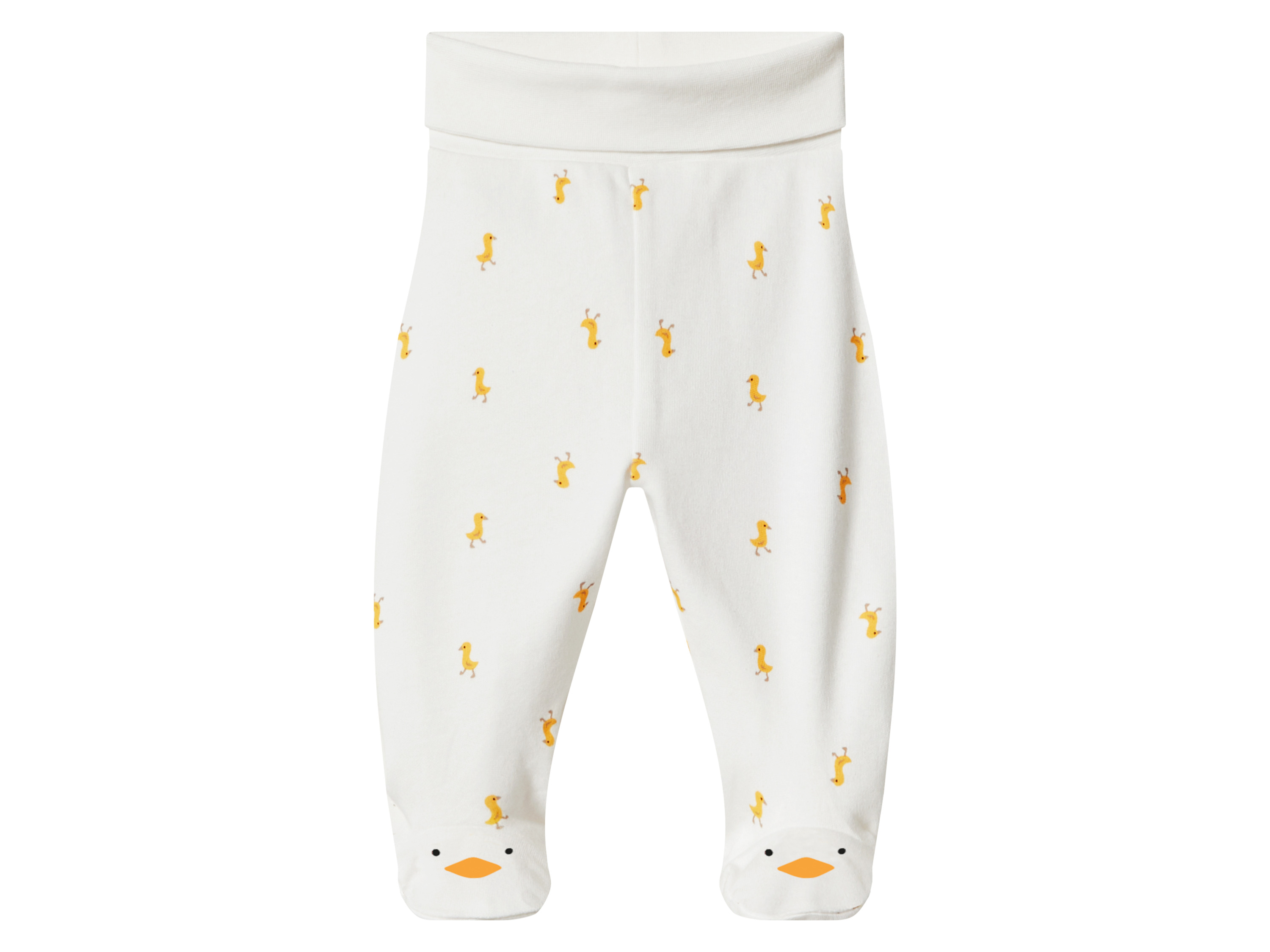 Thumbnail - lupilu® Baby Jogginghose, 2 Stück (Braun/Weiß, 86/92)