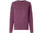 Herren-Langarm-Sweatshirt in Pflaumenfarbe