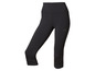 Schwarze Capri-Leggings mit reflektierenden Details von Under Armour.