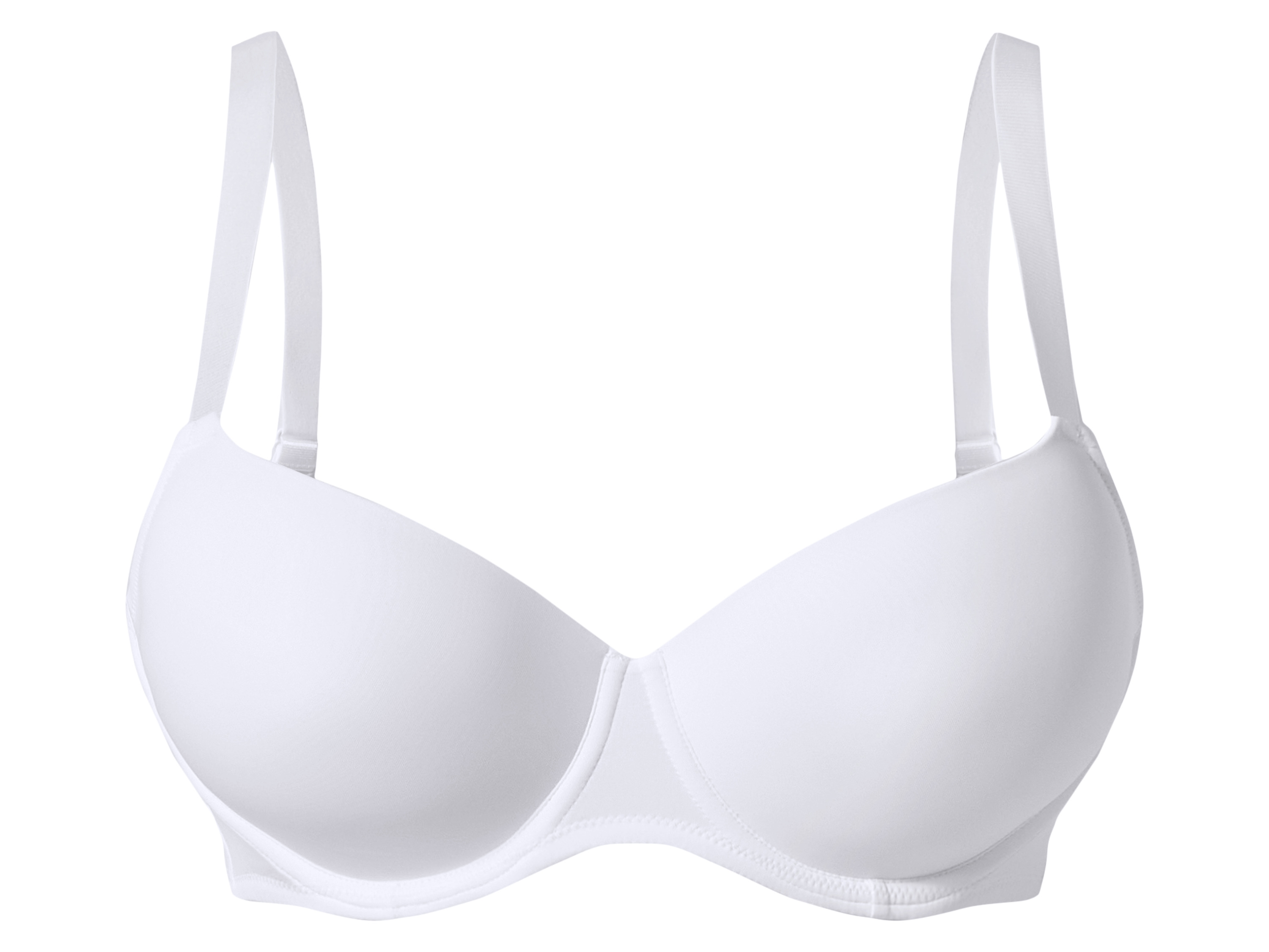 Thumbnail - esmara® Damen Bügel BH gemouldet, 2 Stück (Blau/Weiß, 95C)