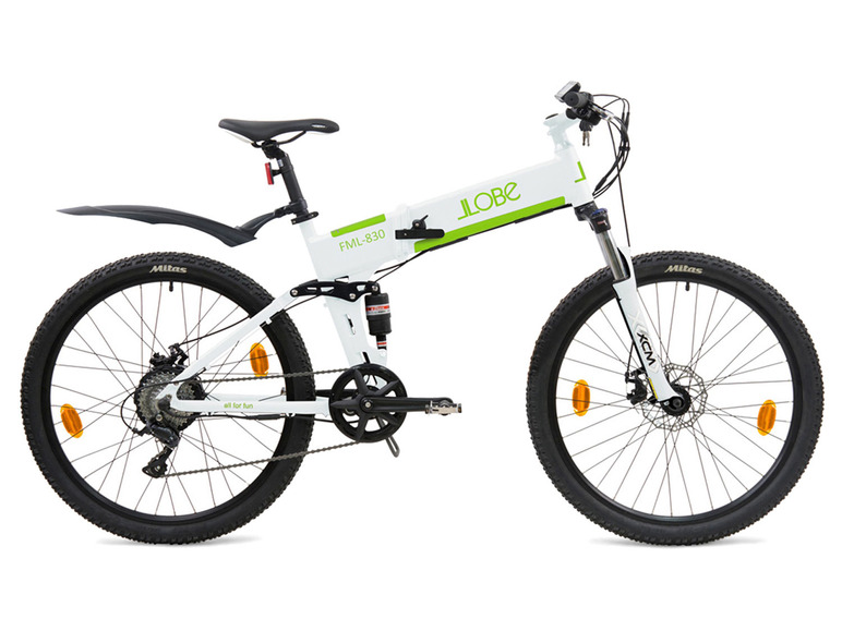 Gehe zu Vollbildansicht: Llobe E-Bike »FML-830«, Mountainbike, faltbar, 27,5 Zoll - Bild 28