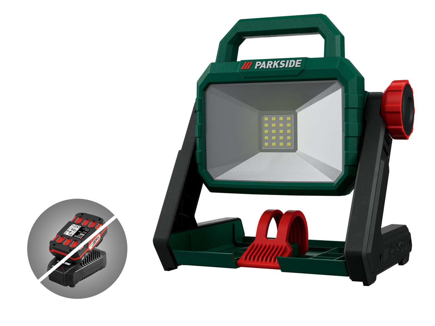 PARKSIDE® 20V Akku-LED-Strahler »PLSA 20-Li A1« ohne Akku und Ladegerät