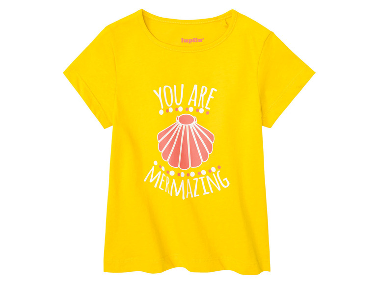 Gehe zu Vollbildansicht: lupilu® Kleinkinder T-Shirt, 3 Stück, aus reiner Baumwolle - Bild 6