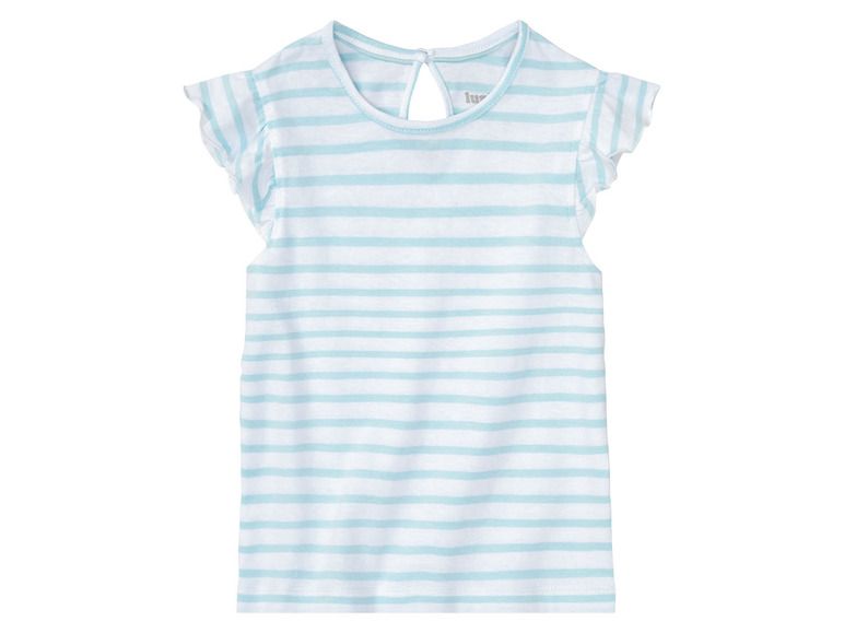 Gehe zu Vollbildansicht: lupilu® Kleinkinder Mädchen T-Shirts, 3 Stück, aus reiner Baumwolle - Bild 19