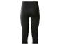 Schwarze Capri-Leggings für Damen