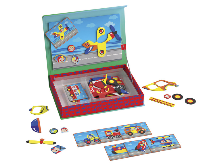Gehe zu Vollbildansicht: Playtive Magnetspiel-Box, mit Mustervorlagen - Bild 4