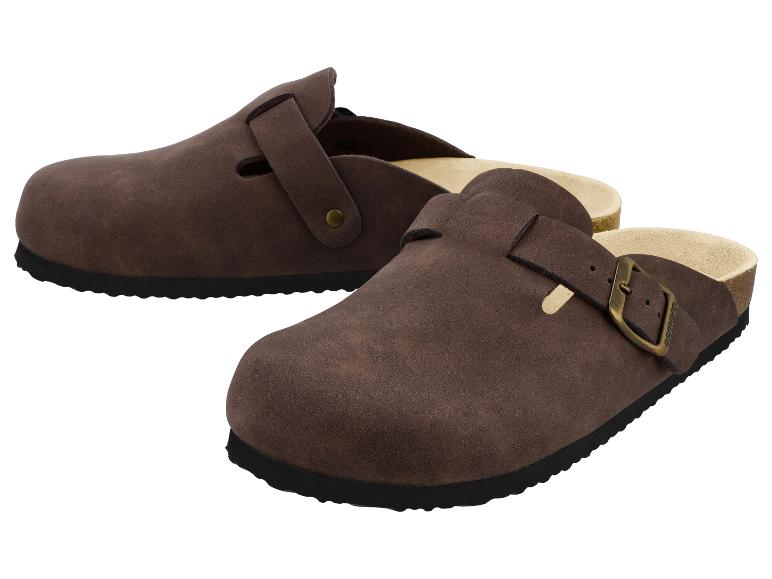 Braune Esmara Herren-Clogs mit Schnalle