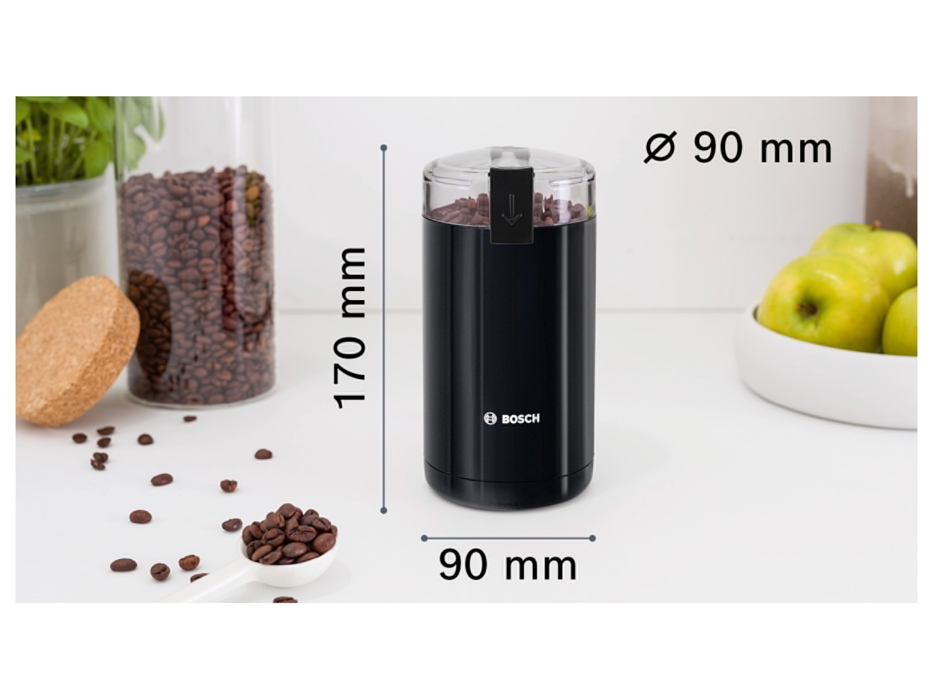 Thumbnail - BOSCH Kaffeemühle »TSM6A013B «, mit integrierter Sicherheitsfunktion