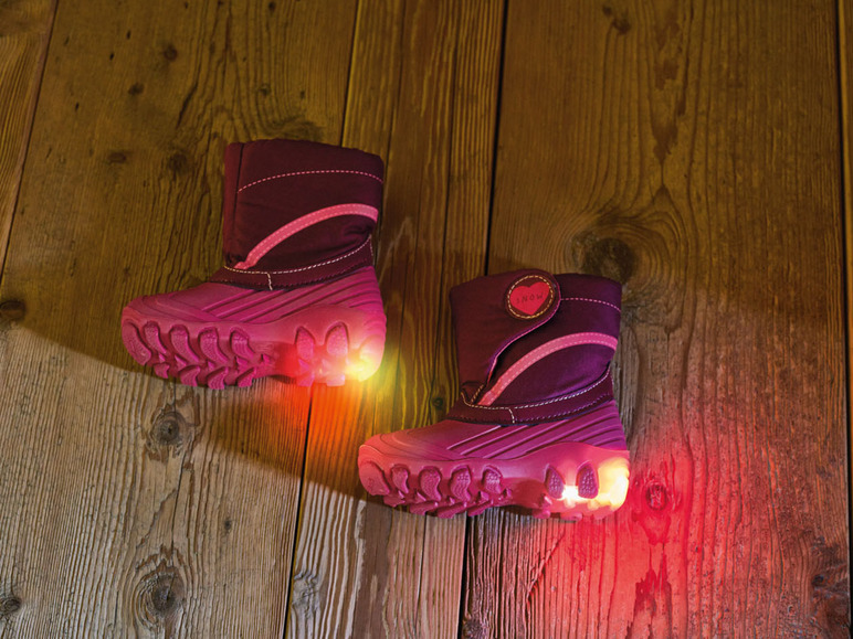 Gehe zu Vollbildansicht: lupilu® Kleinkinder LED-Winterstiefel mit Blink-Effekt - Bild 3