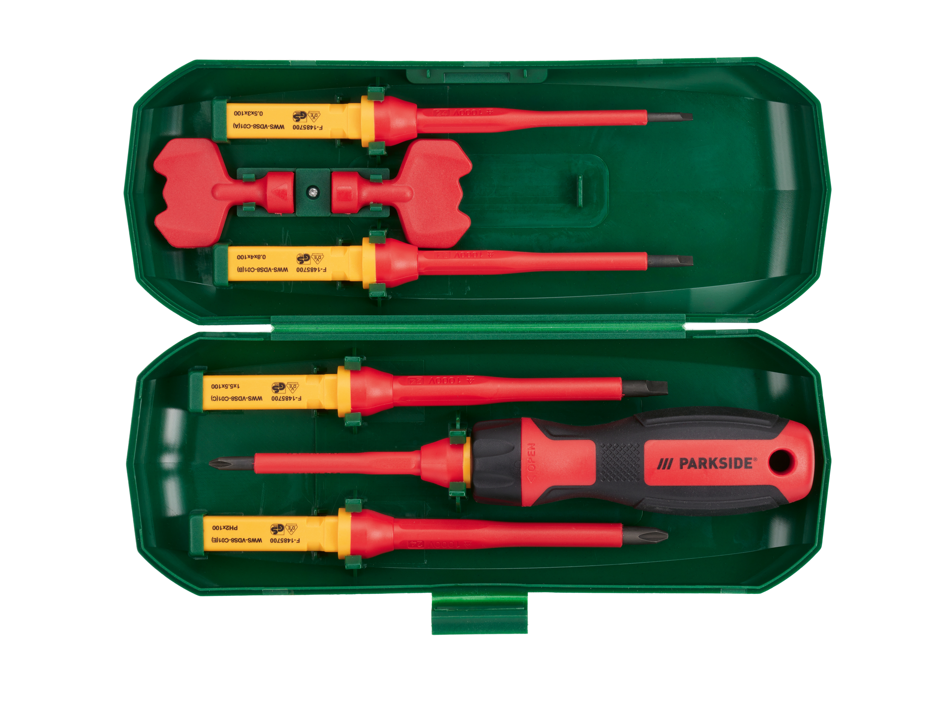 PARKSIDE® 1000 V Schraubendreher- Wechselklingen-Set, 8-teilig – Bild 2 von 4