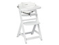 Weißer Safety 1st Hochstuhl mit Tablett.