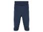 Blaue Babyhose mit Füssen