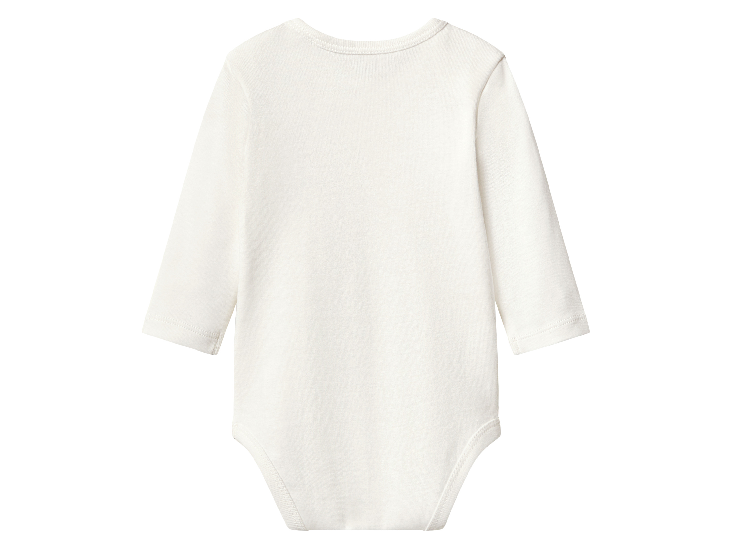 Thumbnail - lupilu® Baby Mädchen Jungen Body langarm 3er (rosa/weiß, 74/80)