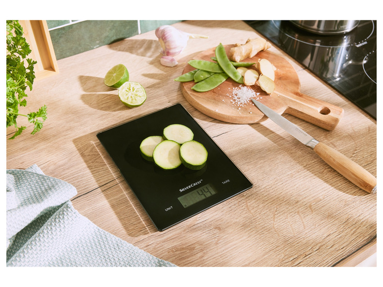 Gehe zu Vollbildansicht: SILVERCREST® KITCHEN TOOLS Digitale Küchenwaage, mit Abschaltautomatik - Bild 3